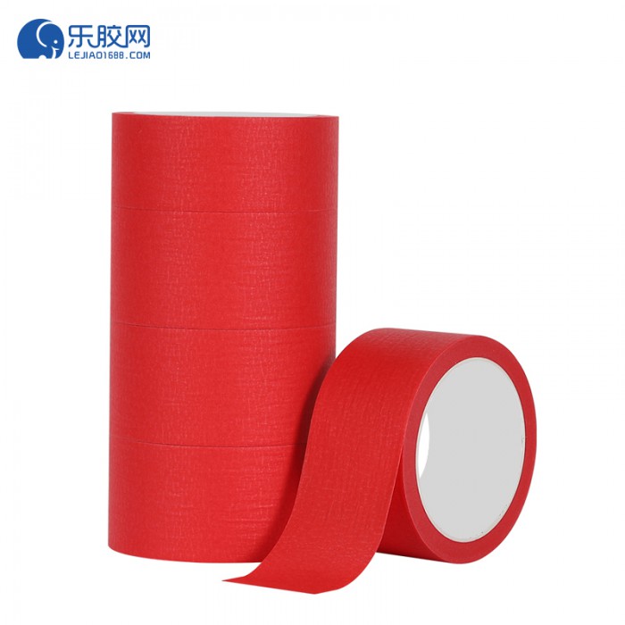 紅色美紋紙膠帶 寬15mm 多規格可選 可定制 1卷