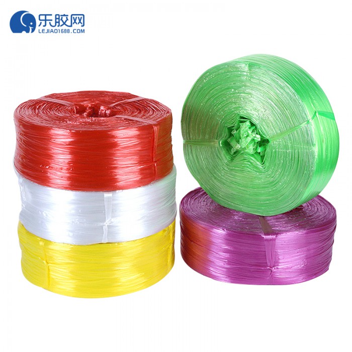 PP捆扎繩 多顏色可選 25kg 塑料繩 塑料繩 扎線繩 1卷